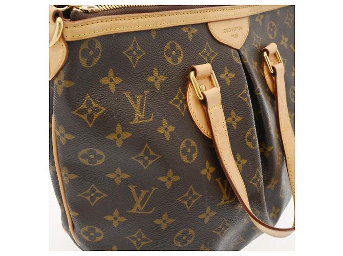 Borsa Louis Vuitton Monogram Palermo PM Marrone - vista 8