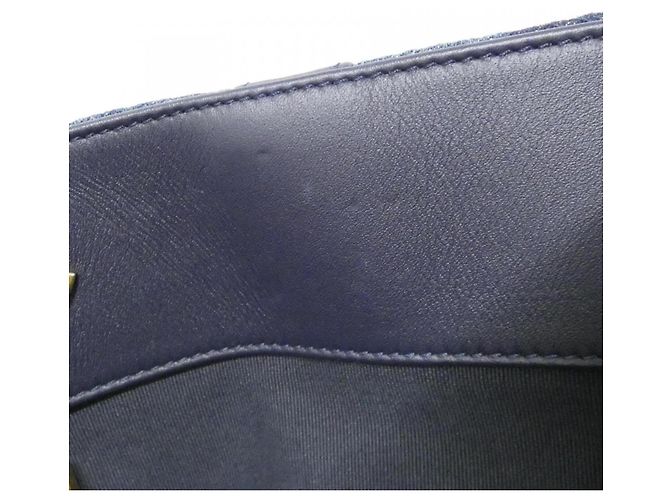 Borsa Chanel 19 AS3660 Blu - vista 8