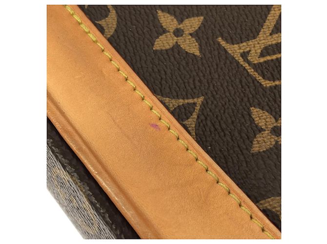 Zaino Louis Vuitton Monogram Montsouris PM Marrone - vista 5