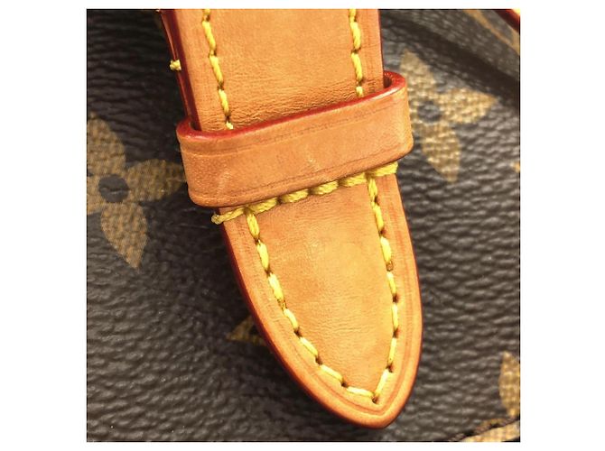 Zaino Louis Vuitton Monogram Montsouris PM Marrone - vista 6