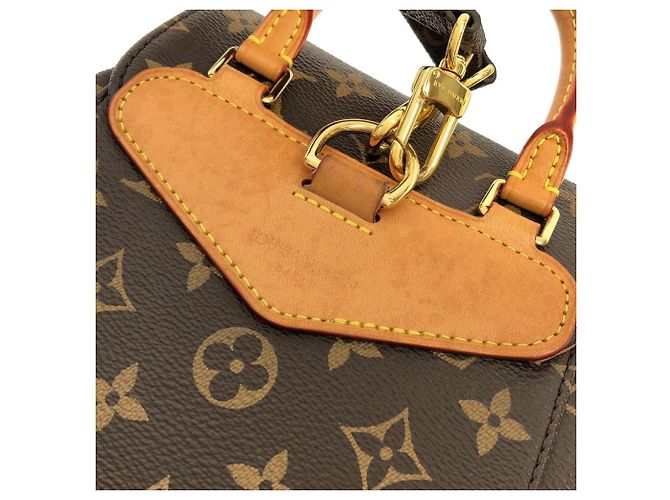 Zaino Louis Vuitton Monogram Montsouris PM Marrone - vista 8