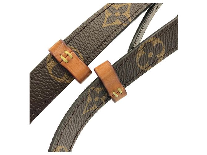 Zaino Louis Vuitton Monogram Montsouris PM Marrone - vista 9