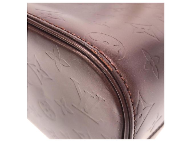 Borsa a tracolla Louis Vuitton Monogram Matte Stockton Porpora - vista 2