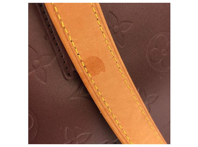 Borsa a tracolla Louis Vuitton Monogram Matte Stockton Porpora - vista 4