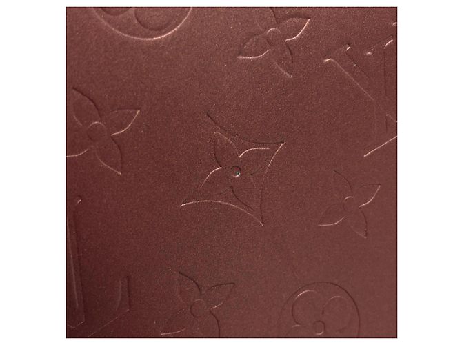 Borsa a tracolla Louis Vuitton Monogram Matte Stockton Porpora - vista 5