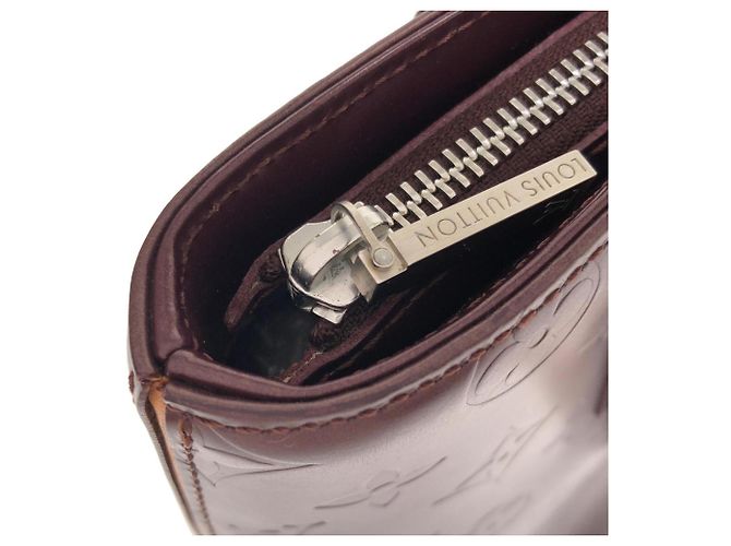 Borsa a tracolla Louis Vuitton Monogram Matte Stockton Porpora - vista 6