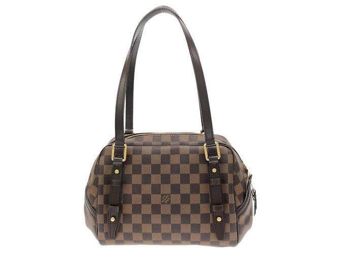Borsa a Spalla Louis Vuitton Damier Rivington PM Damier ebene - vista 2