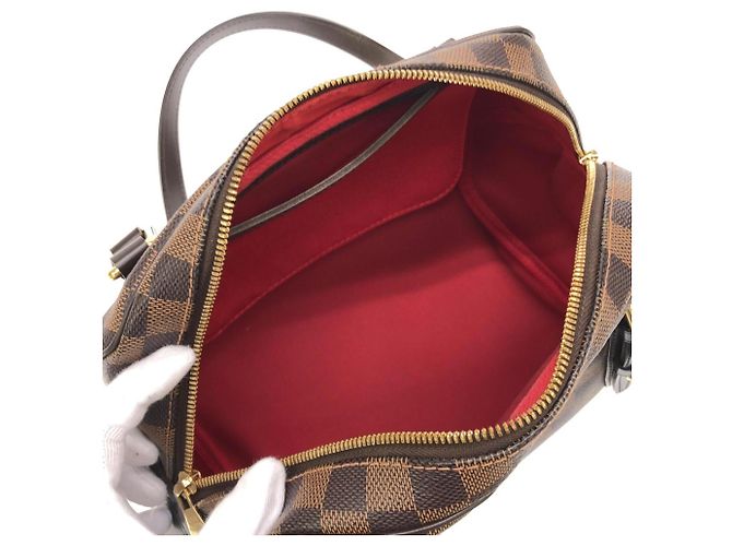 Borsa a Spalla Louis Vuitton Damier Rivington PM Damier ebene - vista 7