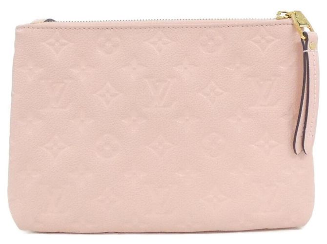 Borsa a Spalla Louis Vuitton Monogram Empreinte Twice Rosa - vista 2