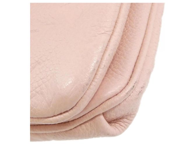 Borsa a Spalla Louis Vuitton Monogram Empreinte Twice Rosa - vista 3