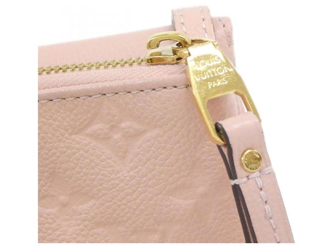 Borsa a Spalla Louis Vuitton Monogram Empreinte Twice Rosa - vista 4