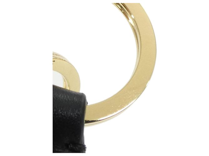Portachiavi in pelle di vitello Loewe Nero D'oro - vista 4