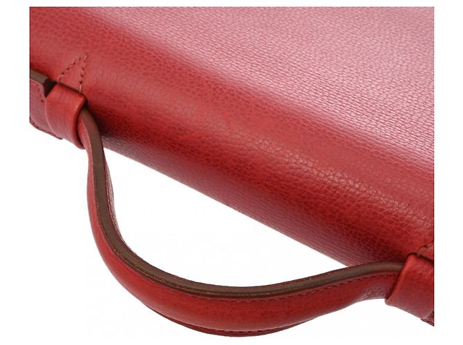 Hermès HERMES Sac à Dépêches 38 Business Bag Rosso - vista 4