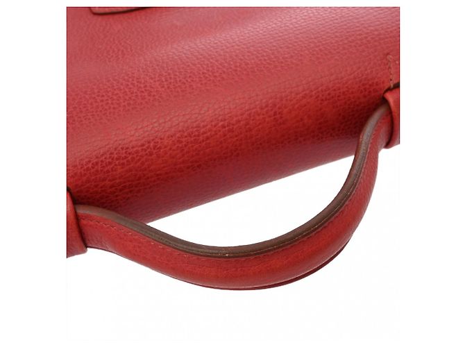 Hermès HERMES Sac à Dépêches 38 Business Bag Rosso - vista 5