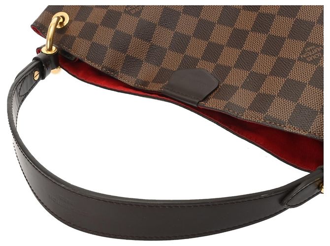 Bolsa de Ombro Louis Vuitton Damier Graceful PM Marrom - vista 4