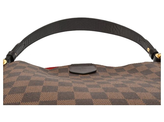 Bolsa de Ombro Louis Vuitton Damier Graceful PM Marrom - vista 5