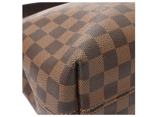 Bolsa de Ombro Louis Vuitton Damier Graceful PM Marrom - vista 7