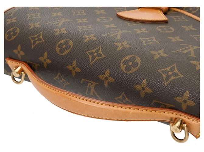 Valigetta Louis Vuitton Monogram Beverly Marrone - vista 4