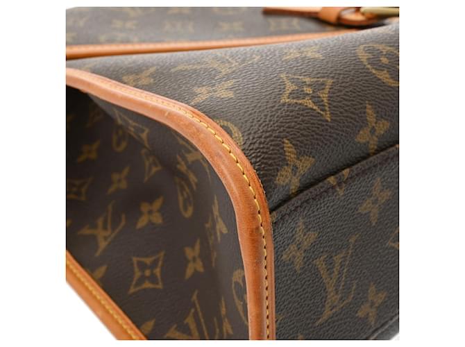 Valigetta Louis Vuitton Monogram Beverly Marrone - vista 7