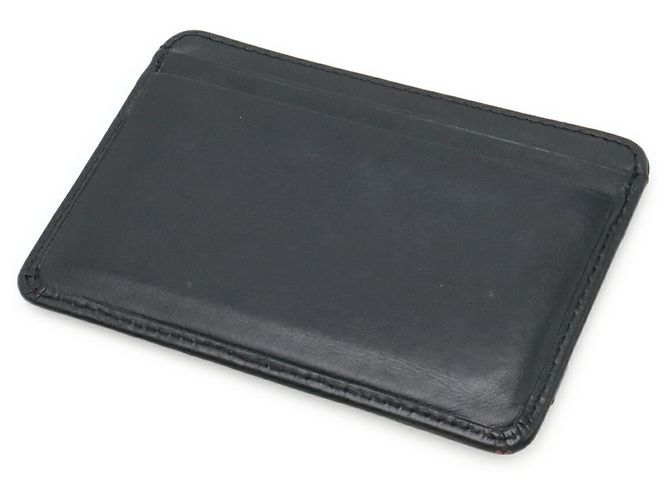 Tarjetero Chanel Cambon Line Coco Mark Negro Rosa - vista 3