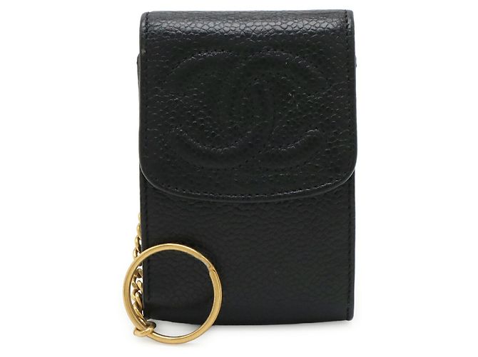 Pochette Mini Chanel Coco Mark Negro - vista 2