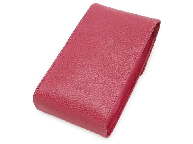 CHANEL Coco Mark Pink Cigarette Case - view 3