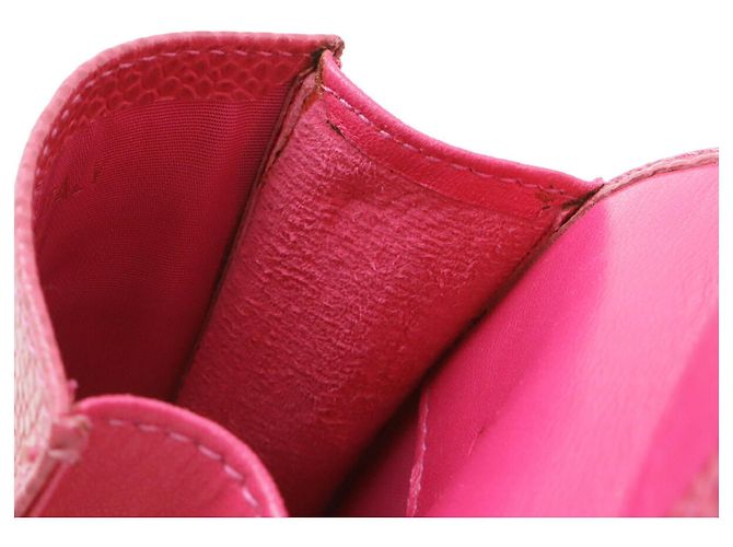 CHANEL Coco Mark Pink Cigarette Case - view 6