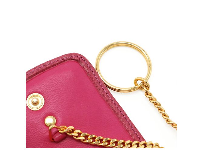 CHANEL Coco Mark Pink Cigarette Case - view 7