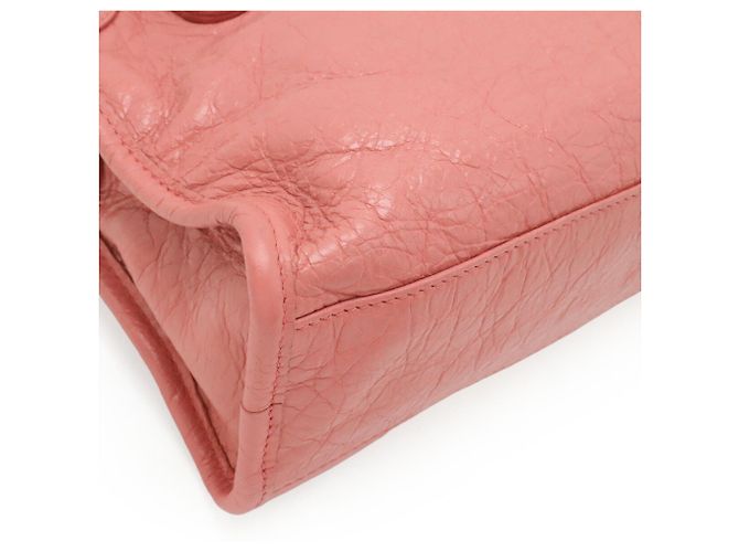 Borsa Balenciaga Classic Mini City Rosa - vista 4