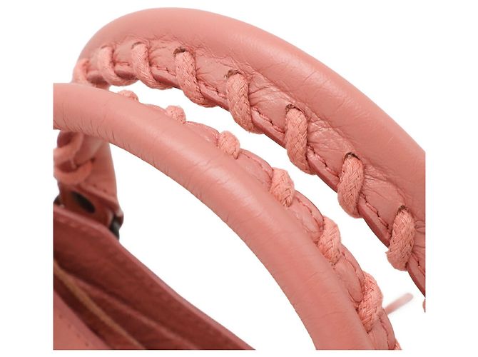 Borsa Balenciaga Classic Mini City Rosa - vista 6