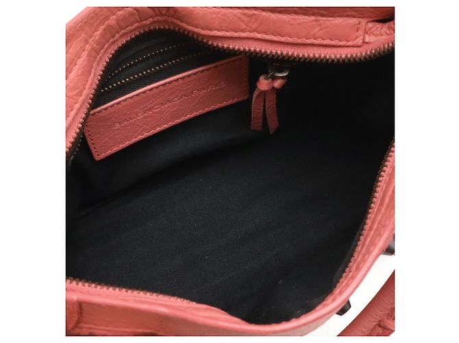 Borsa Balenciaga Classic Mini City Rosa - vista 8