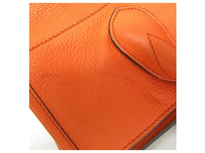 Borsa Tote Gucci Logo 674822 in Pelle Arancione - vista 9