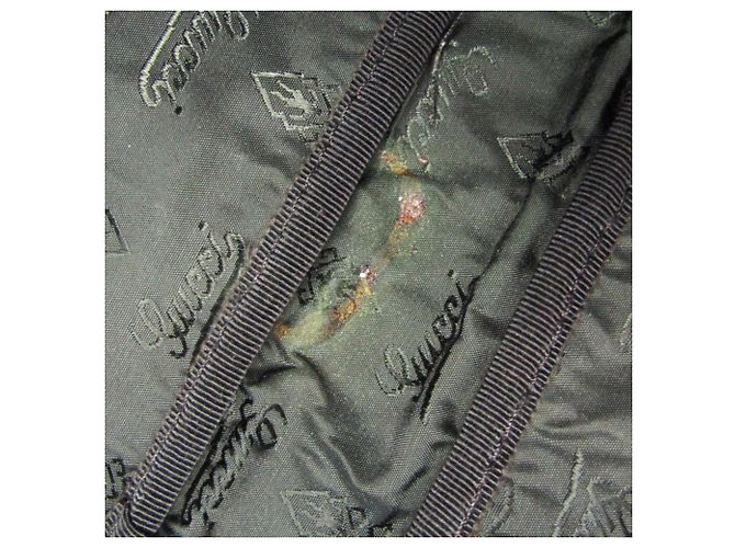 Valigetta in pelle Gucci Guccissima Marrone scuro - vista 12