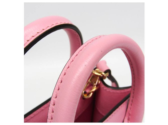 Borsa a mano in pelle Gucci GUCCI x Bananya Rosa - vista 10