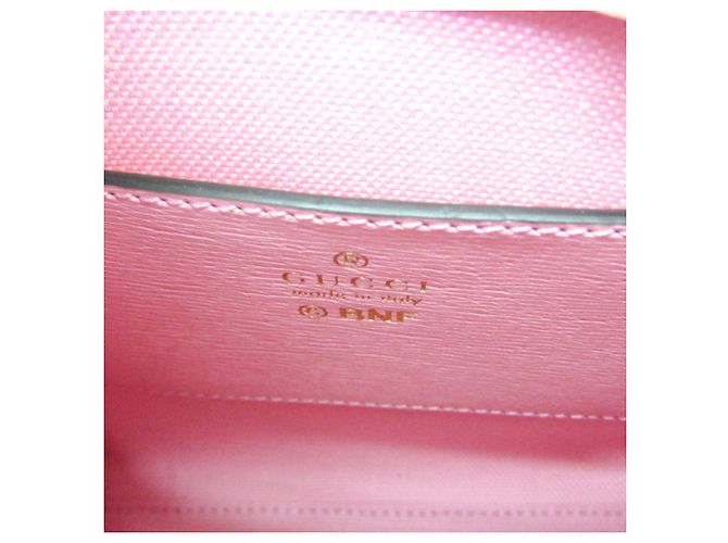 Borsa a mano in pelle Gucci GUCCI x Bananya Rosa - vista 11