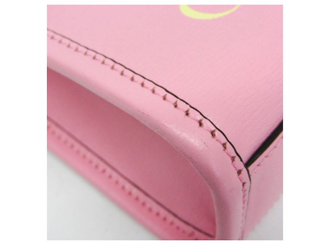 Borsa a mano in pelle Gucci GUCCI x Bananya Rosa - vista 7