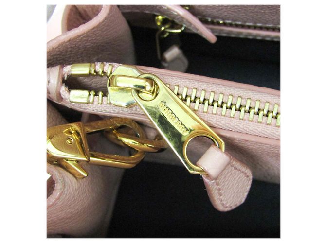 Borsa Burberry in pelle rosa - vista 12