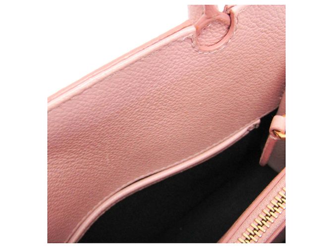 Borsa Burberry in pelle rosa - vista 13