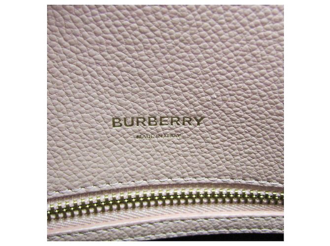 Borsa Burberry in pelle rosa - vista 14