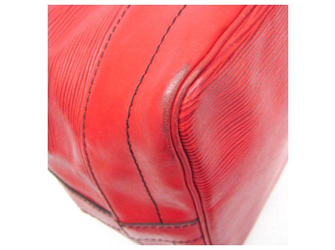 Borsa a Spalla Louis Vuitton Epi Noe M44007 Rosso - vista 6