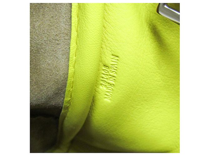 Loewe Amazona 75 Medium Handtasche Gelb - Ansicht 20