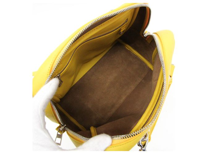 Loewe Amazona 75 Medium Handtasche Gelb - Ansicht 4