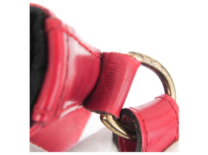 Borsa a Spalla Louis Vuitton Epi Petit Noe Rosso - vista 18