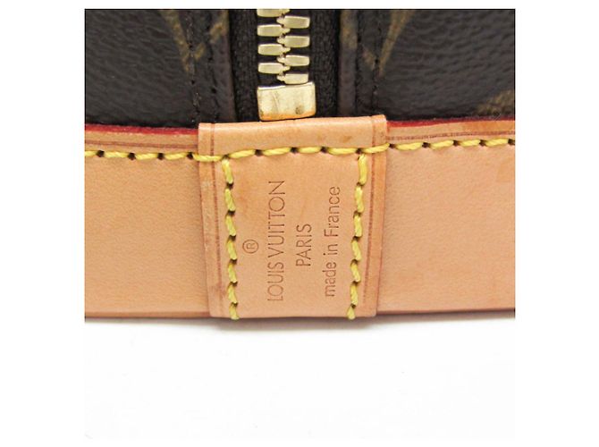 Borsa a mano da donna Louis Vuitton Monogram Alma M51130 Marrone - vista 14