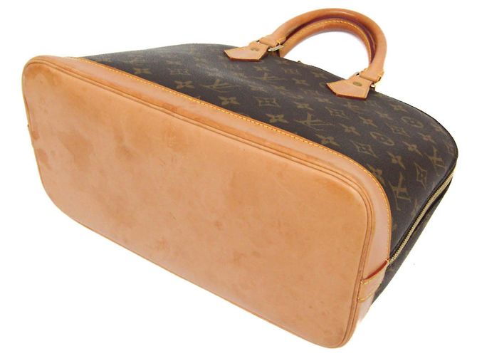Borsa a mano da donna Louis Vuitton Monogram Alma M51130 Marrone - vista 2