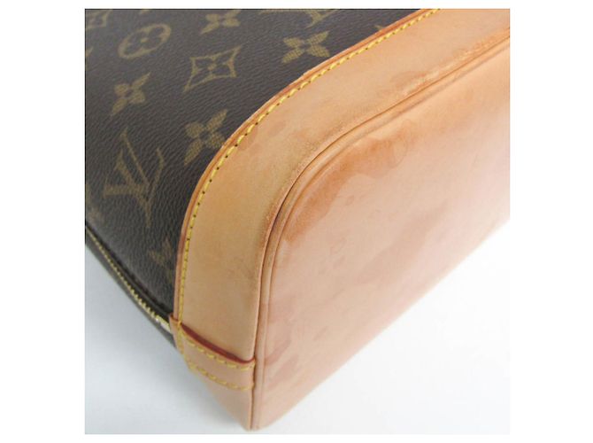 Borsa a mano da donna Louis Vuitton Monogram Alma M51130 Marrone - vista 4