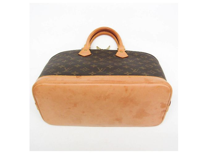 Borsa a mano da donna Louis Vuitton Monogram Alma M51130 Marrone - vista 5