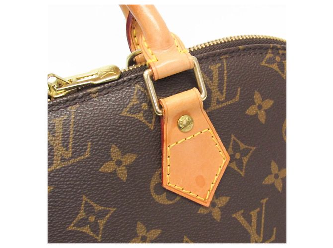 Borsa a mano da donna Louis Vuitton Monogram Alma M51130 Marrone - vista 9