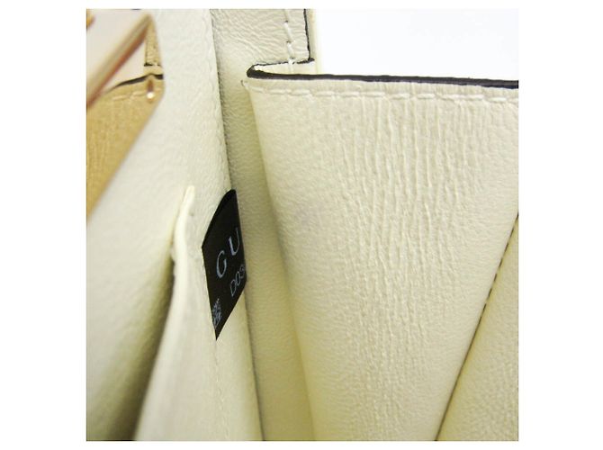 Mini borsa Gucci Sylvie 1969 in acrilico Bianco - vista 15