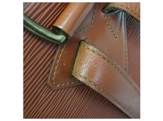 Zaino da donna Louis Vuitton Epi Gobelin M52293 Marrone - vista 10